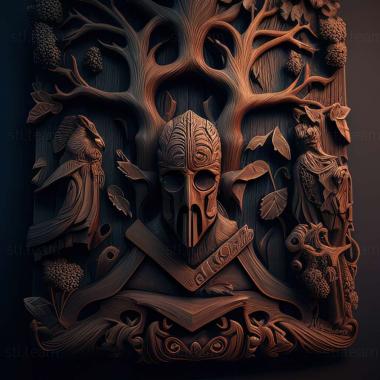 3D model The LaCrown Haunting of Hallowed Isle game (STL)